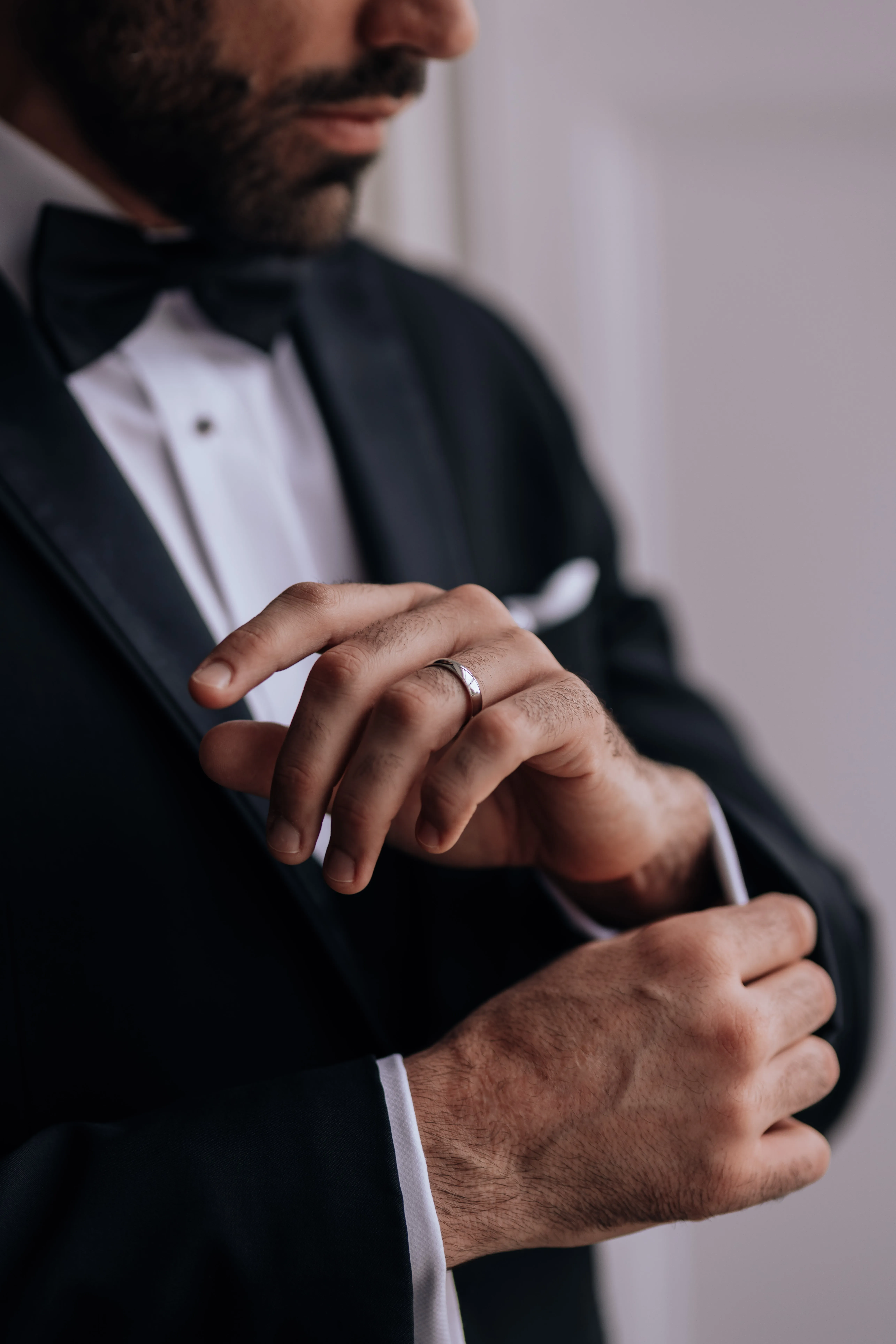 Wedding interior detail with refined historic character.
